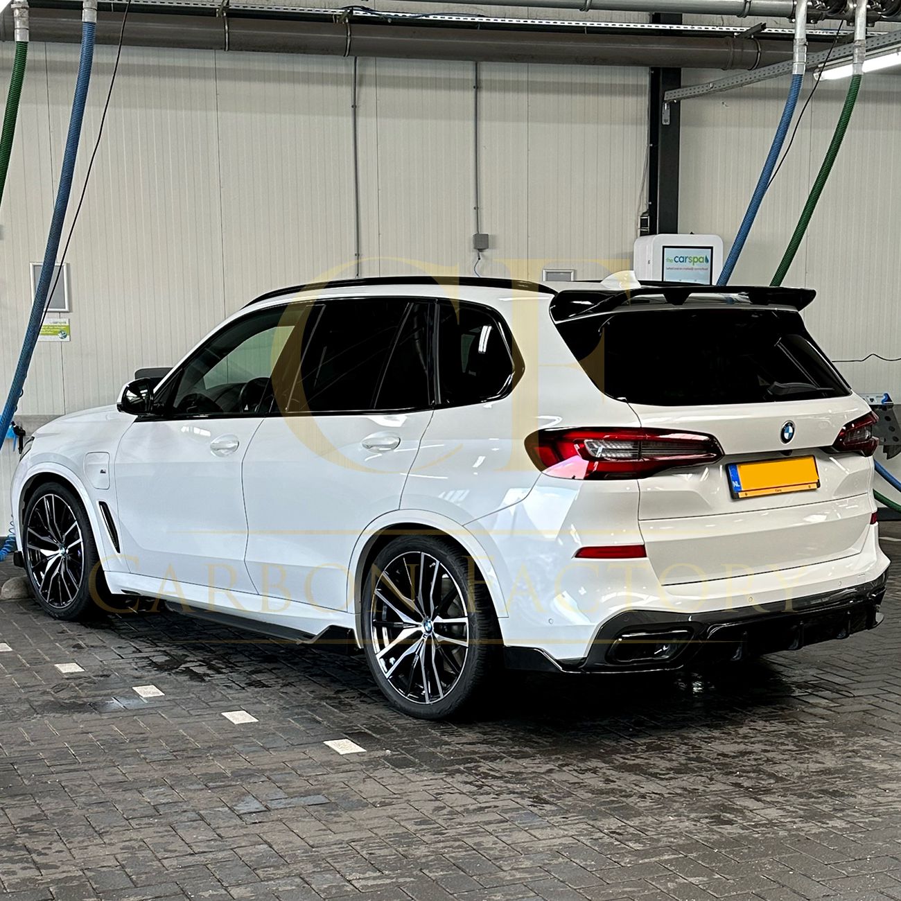 Gloss Black Body Kit Splitter Diffuser Side Skirts Spoiler for BMW G05 X5 19-22-Carbon Factory
