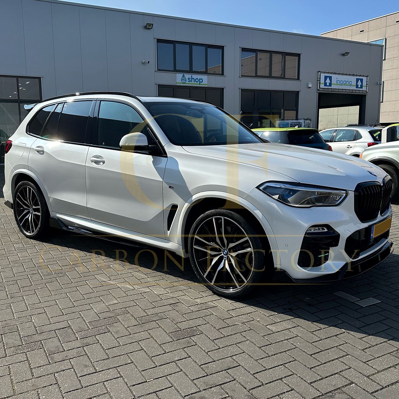 Gloss Black Body Kit Splitter Diffuser Side Skirts Spoiler for BMW G05 X5 19-22-Carbon Factory