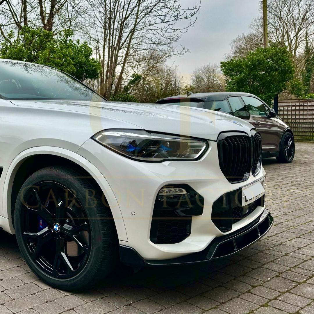 Gloss Black Body Kit Splitter Diffuser Side Skirts Spoiler for BMW G05 X5 19-22-Carbon Factory