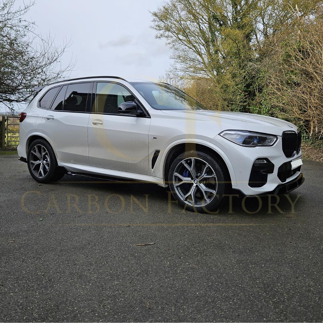 Gloss Black Body Kit Splitter Diffuser Side Skirts Spoiler for BMW G05 X5 19-22-Carbon Factory