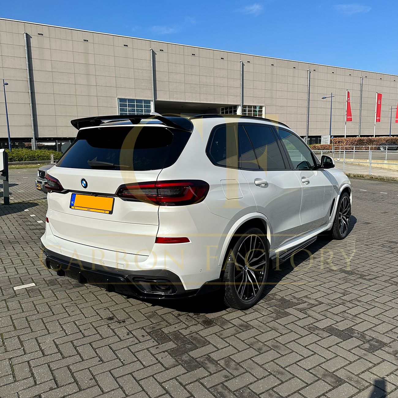 Gloss Black Body Kit Splitter Diffuser Side Skirts Spoiler for BMW G05 X5 19-22-Carbon Factory