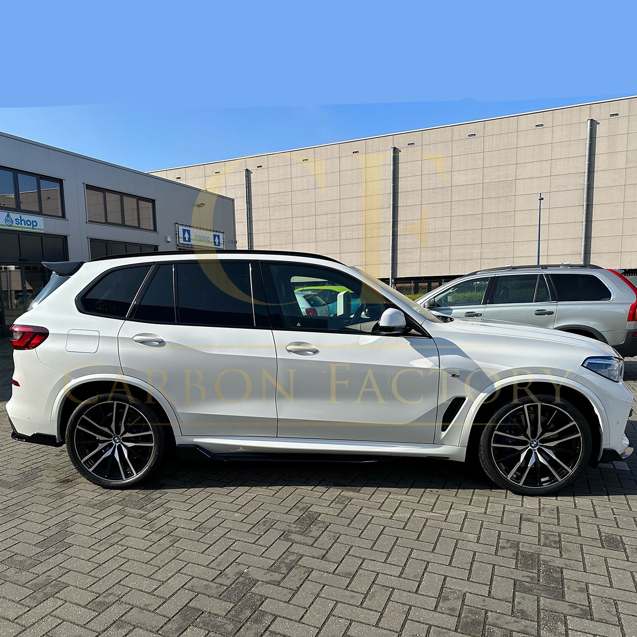 Gloss Black Body Kit Splitter Diffuser Side Skirts Spoiler for BMW G05 X5 19-22-Carbon Factory