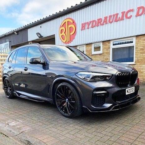 Gloss Black Body Kit Splitter Diffuser Side Skirts Spoiler for BMW G05 X5 19-22-Carbon Factory