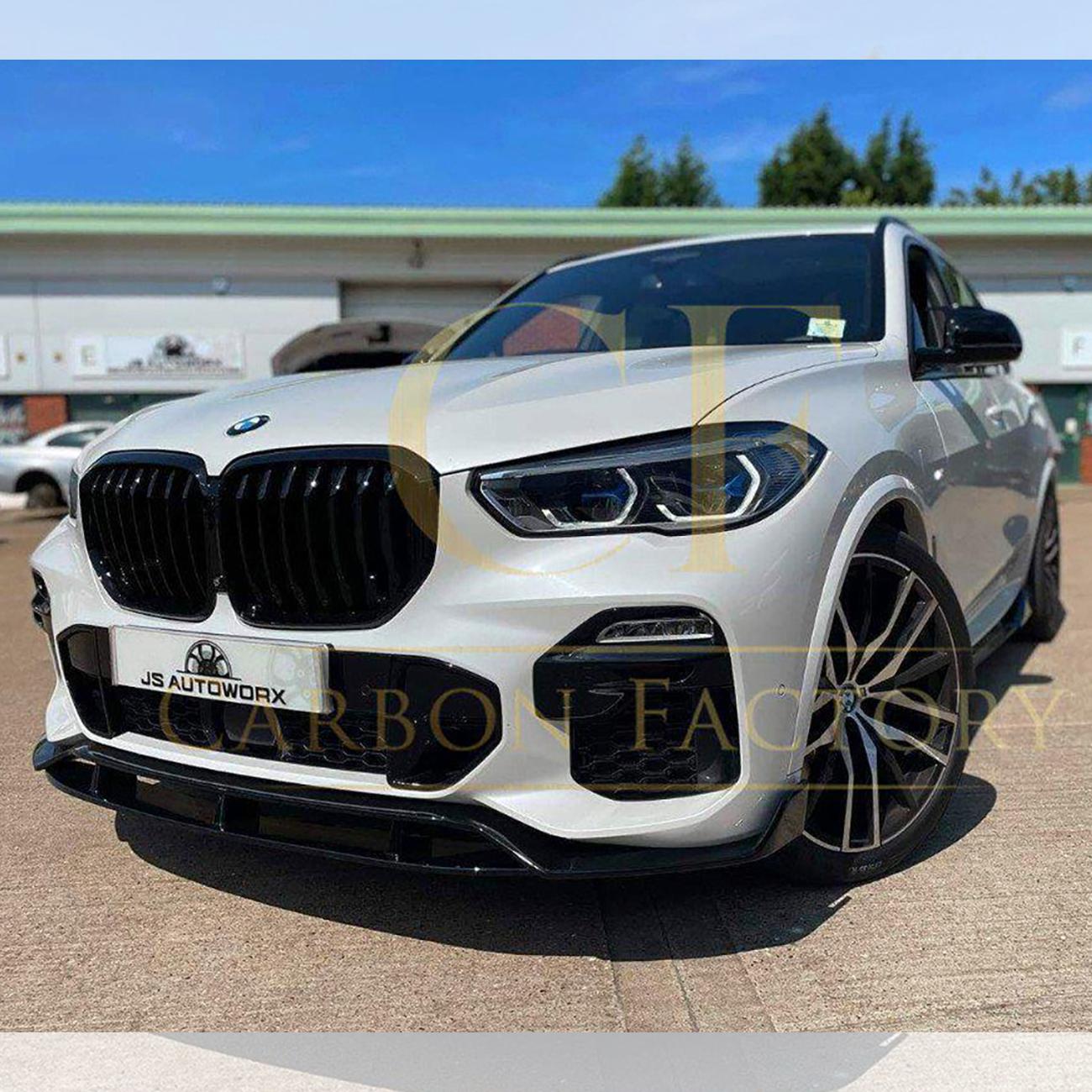 Gloss Black Body Kit Splitter Diffuser Side Skirts Spoiler for BMW G05 X5 19-22-Carbon Factory