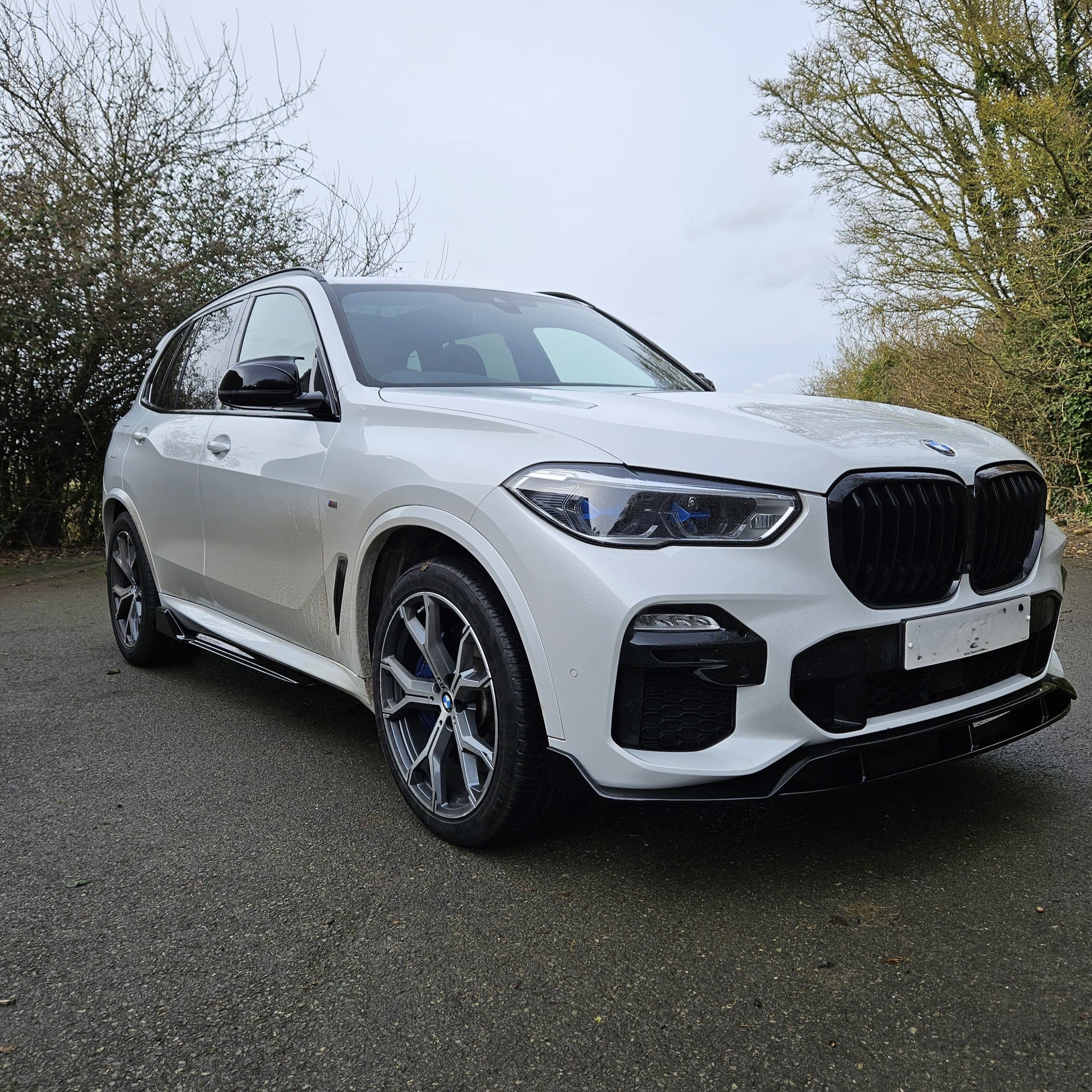 Gloss Black Body Kit Splitter Diffuser Side Skirts Spoiler for BMW G05 X5 19-22 - Carbon Factory