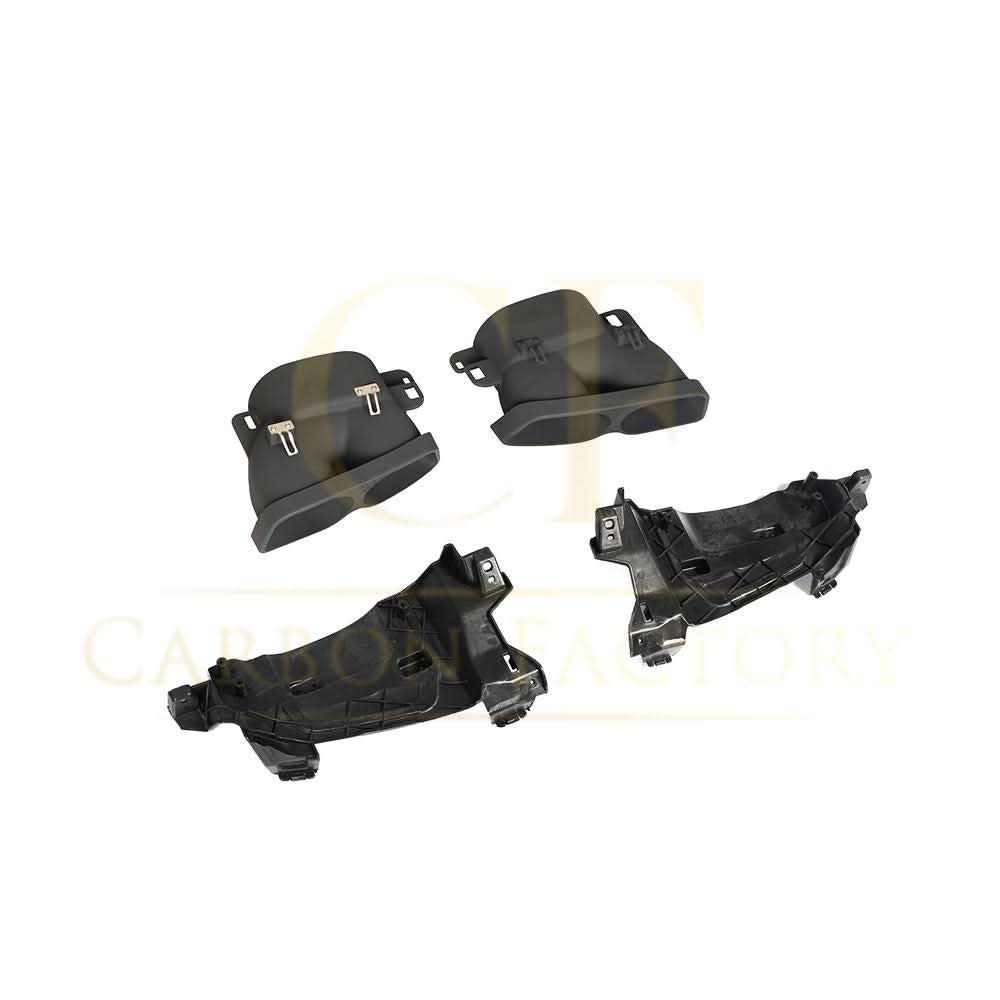 Gloss Black Exhaust Tips for Mercedes W213 E Class Saloon 16-18 - Carbon Factory