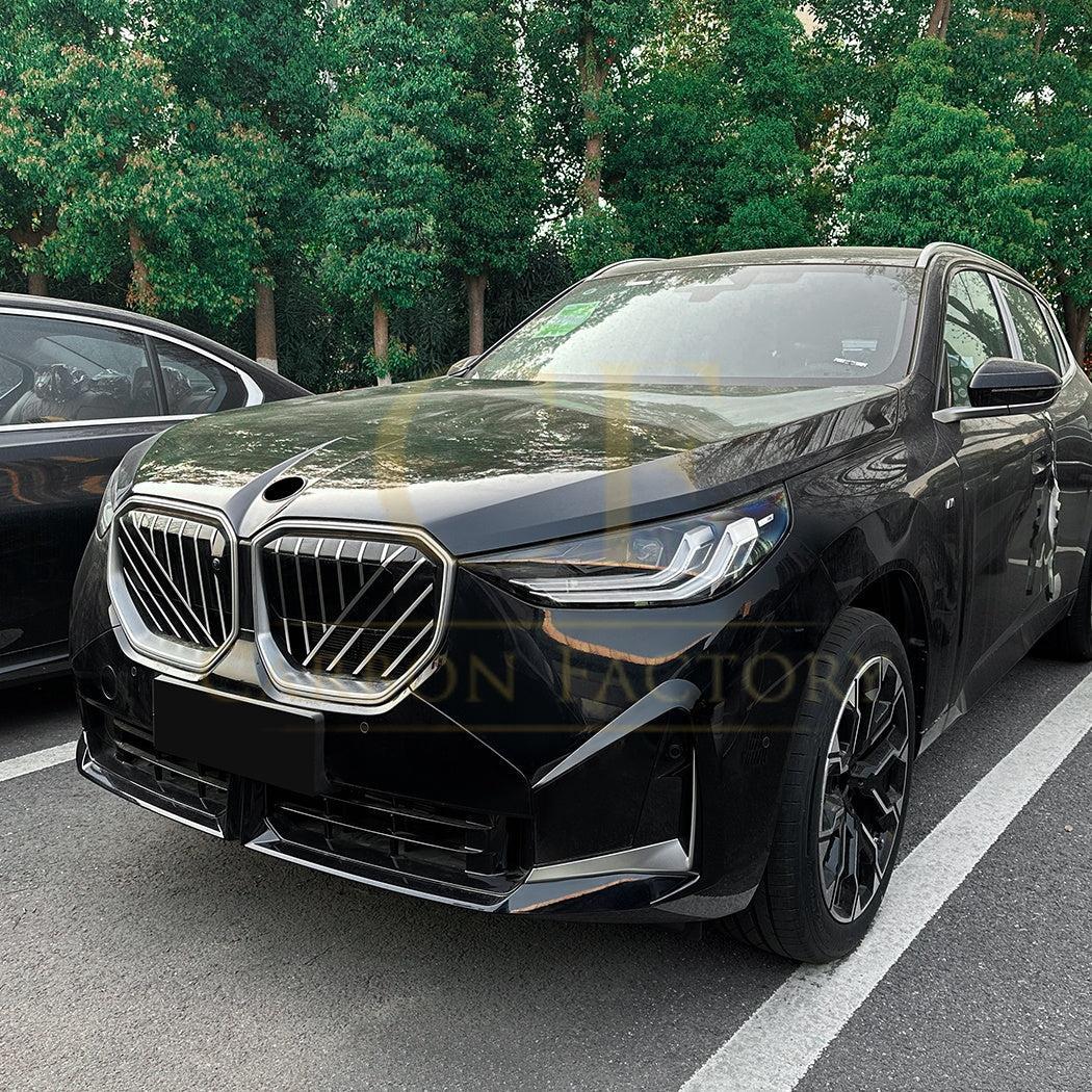 Gloss Black Front Canards for BMW G45 X3 25-Present-Carbon Factory