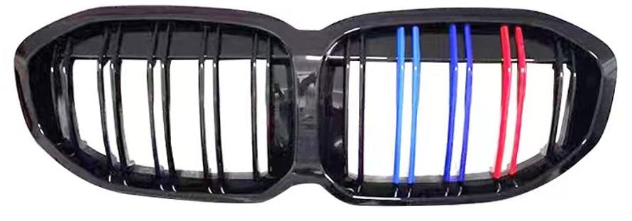 Gloss Black Front Grille for BMW F40 1 Series 19-25-Carbon Factory