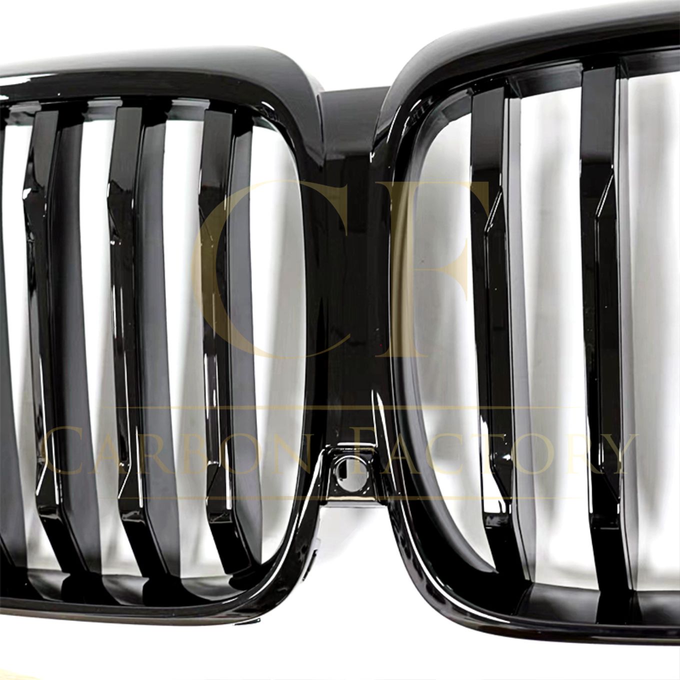 Gloss Black Front Grille for BMW G05 X5 LCI 23-Present-Carbon Factory