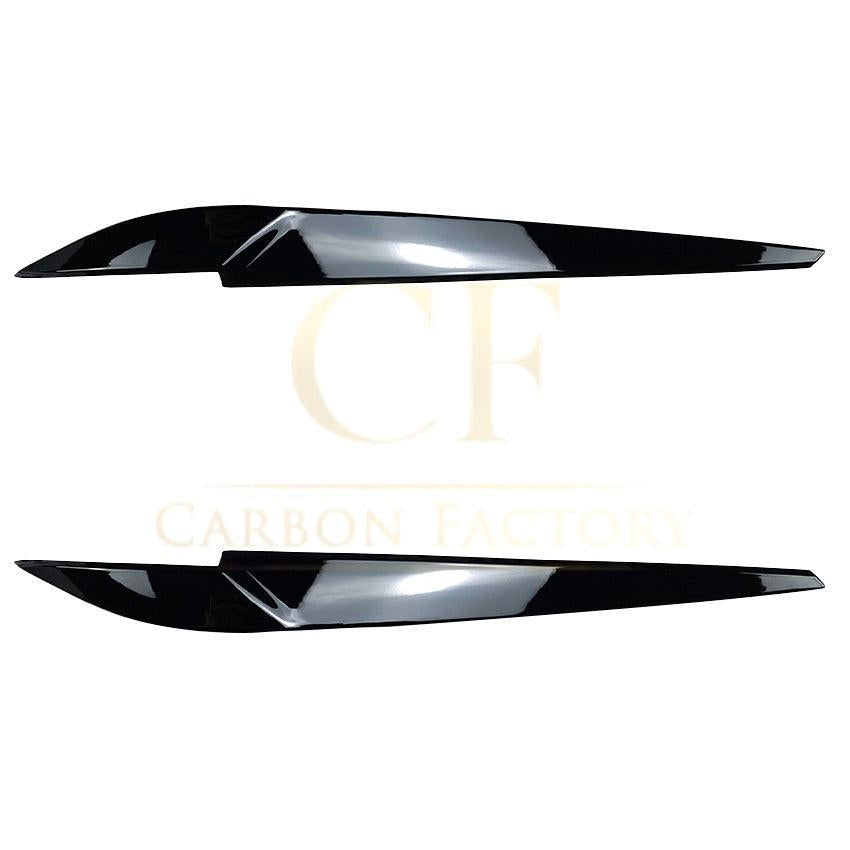 Gloss Black Headlight Trims for BMW F15 X5 F16 X6 14-18-Carbon Factory