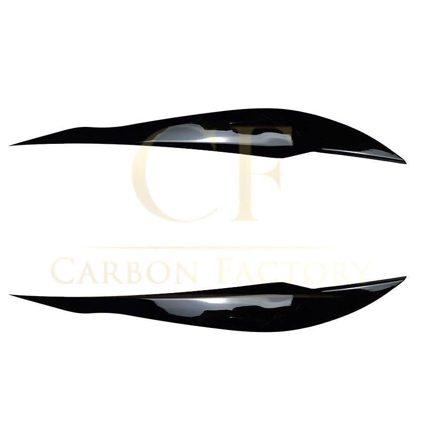 Gloss Black Headlight Trims for BMW F30 F31 3 Series 12-19-Carbon Factory