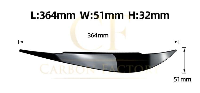 Gloss Black Headlight Trims for BMW F32 F33 F36 4 Series 14-20-Carbon Factory