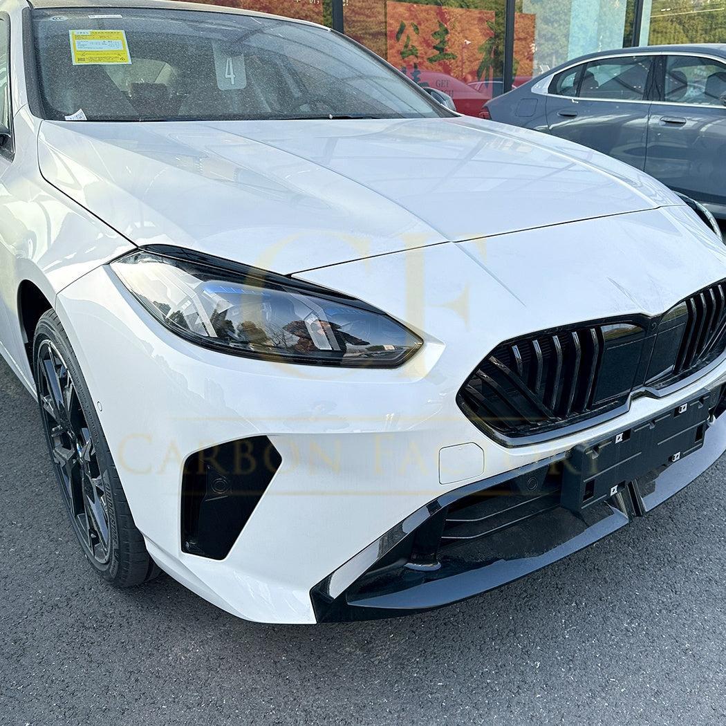 Gloss Black Headlight Trims for BMW F70 1 Series 25-Present-Carbon Factory