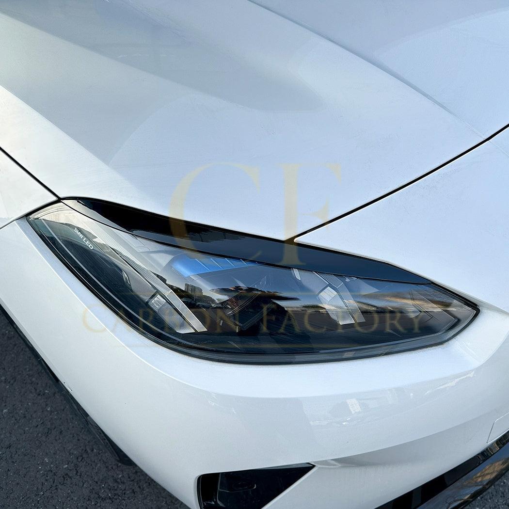 Gloss Black Headlight Trims for BMW F70 1 Series 25-Present-Carbon Factory
