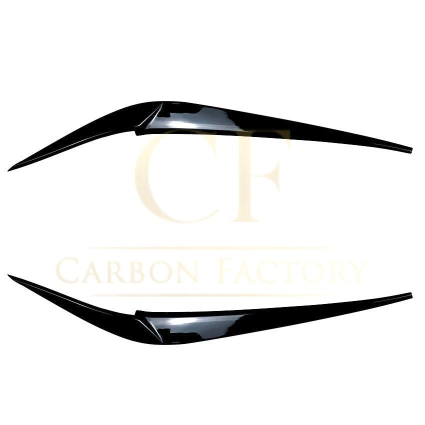 Gloss Black Headlight Trims for BMW G01 X3 G02 X4 18-24-Carbon Factory