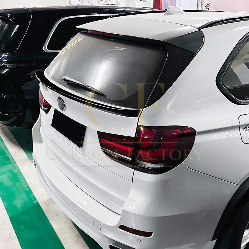 Gloss Black Mid Spoiler for BMW F15 X5 14-18-Carbon Factory
