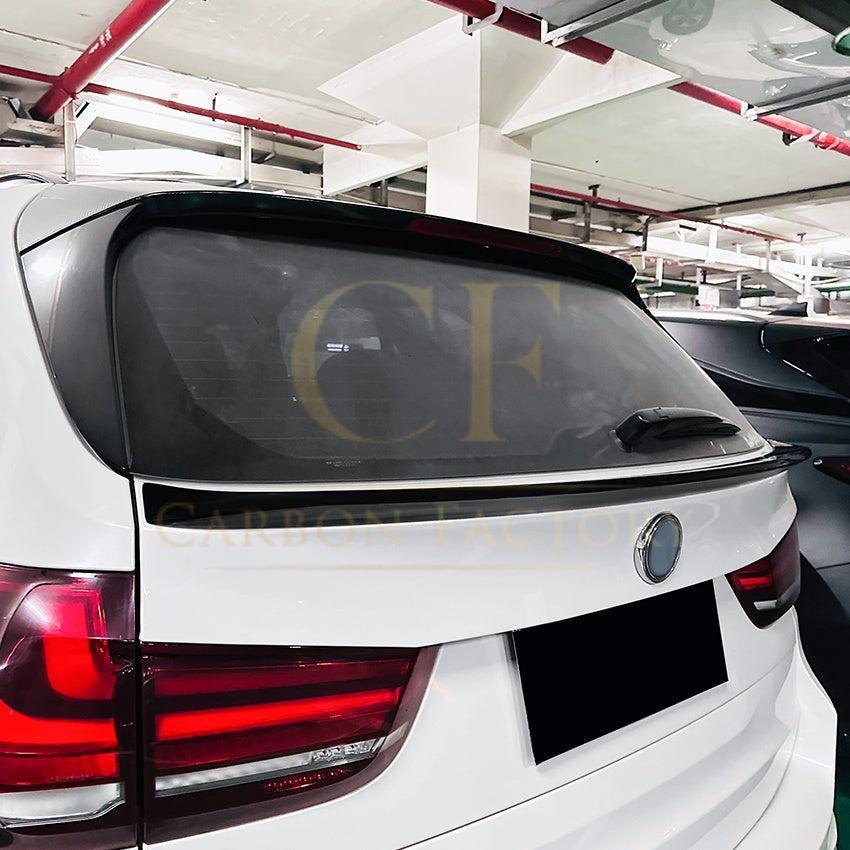 Gloss Black Mid Spoiler for BMW F15 X5 14-18-Carbon Factory