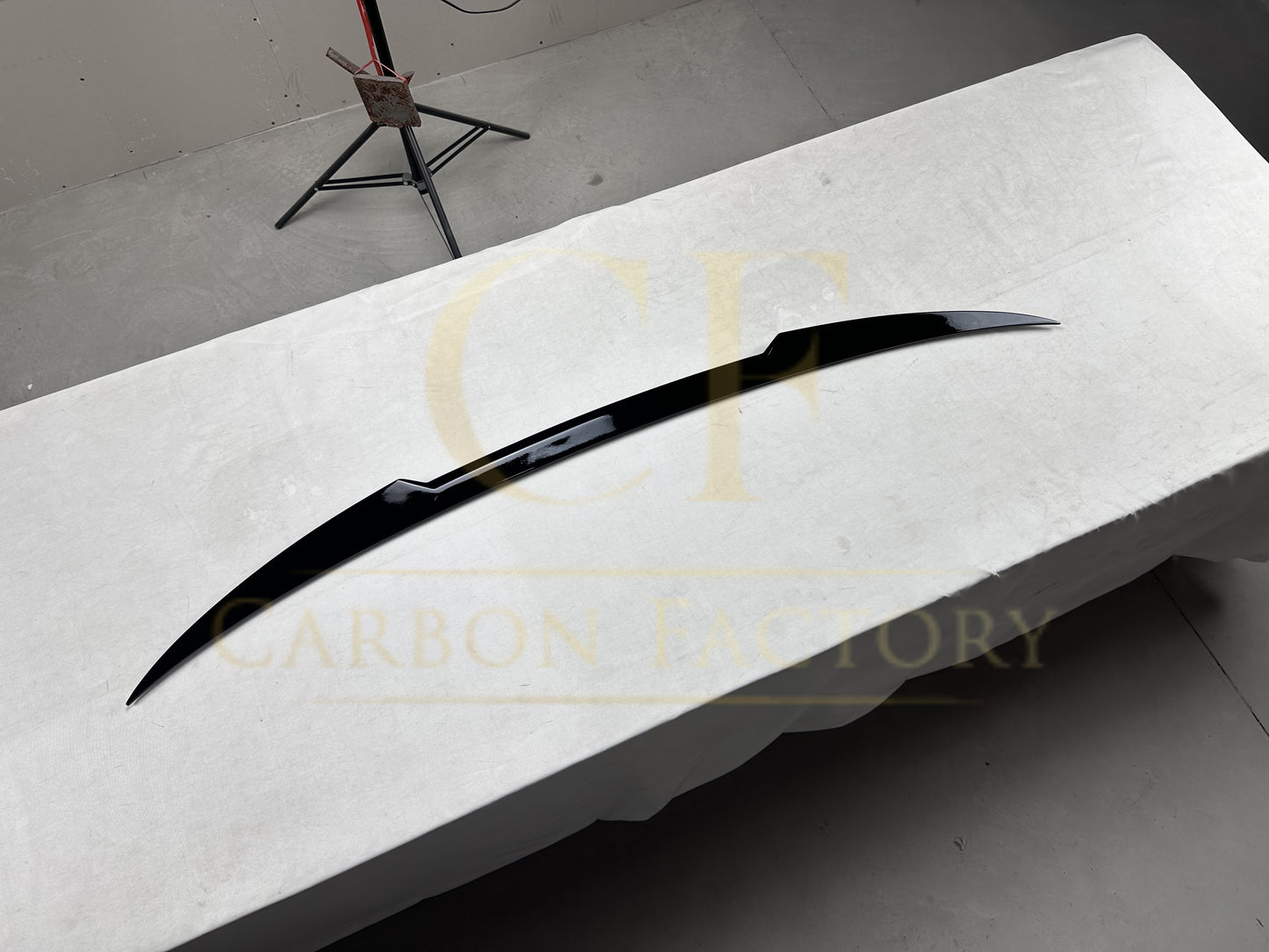 Gloss Black Mid Spoiler for BMW F40 1 Series 19-24-Carbon Factory