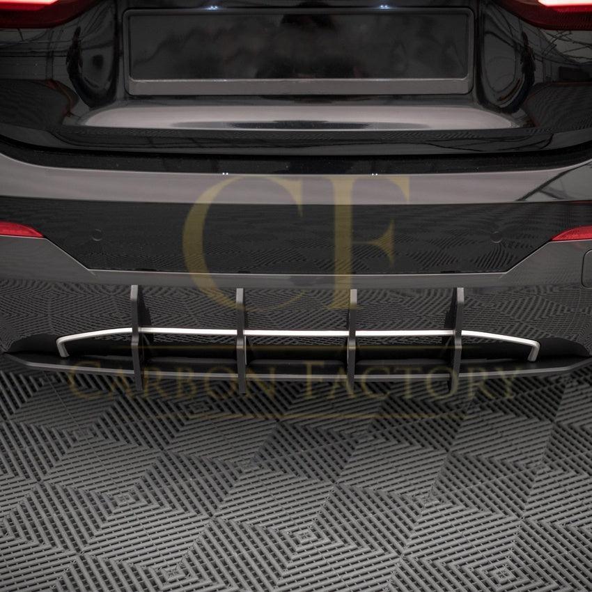 Gloss Black Rear Bumper Extension for BMW G22 G23 4 Series 20-Present-Carbon Factory