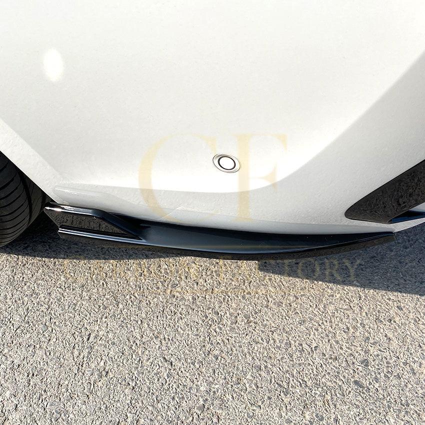 Gloss Black Rear Bumper Spats for BMW 3 Series G20 G21 Pre-LCI 19-22-Carbon Factory