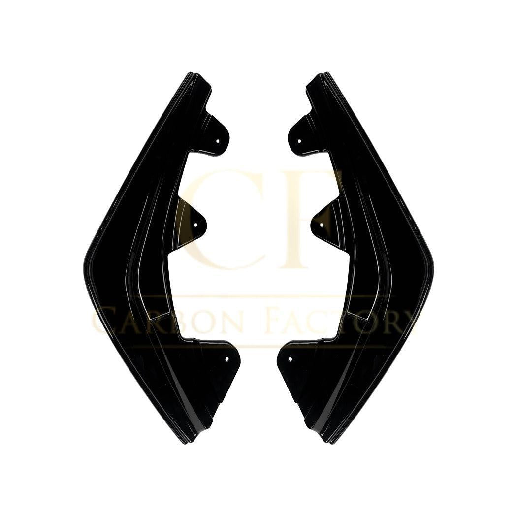 Gloss Black Rear Bumper Spats for BMW F20 F21 1 Series LCI M Sport 15-19-Carbon Factory