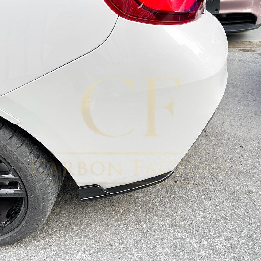 Gloss Black Rear Bumper Spats for BMW F22 F23 2 Series 14-20-Carbon Factory