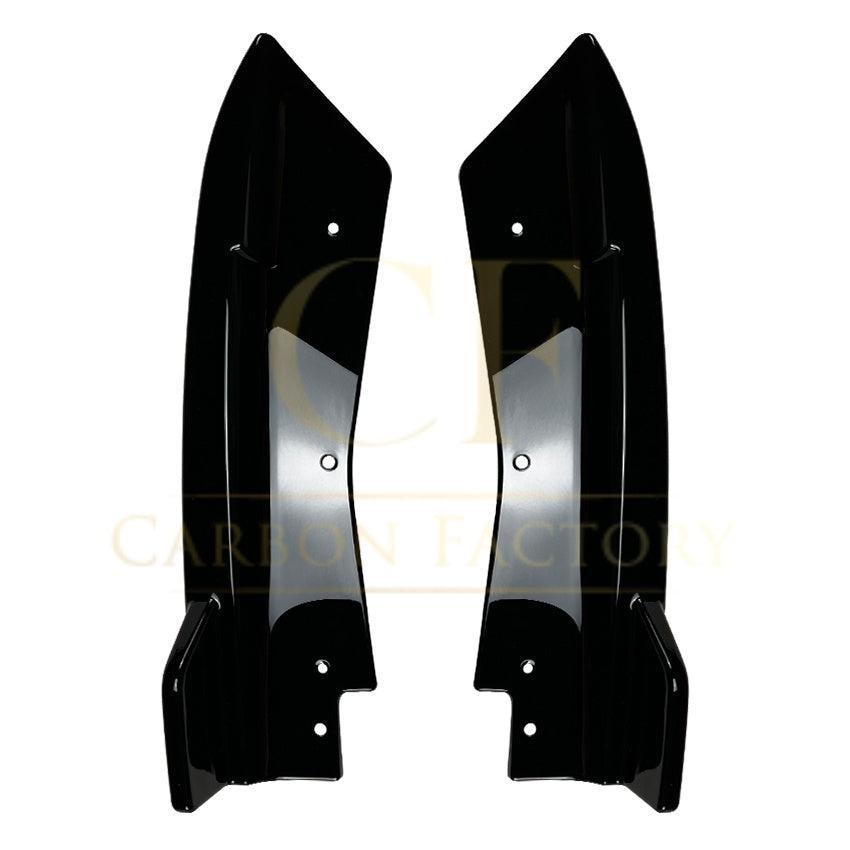 Gloss Black Rear Bumper Spats for BMW G01 X3 LCI 22-24-Carbon Factory