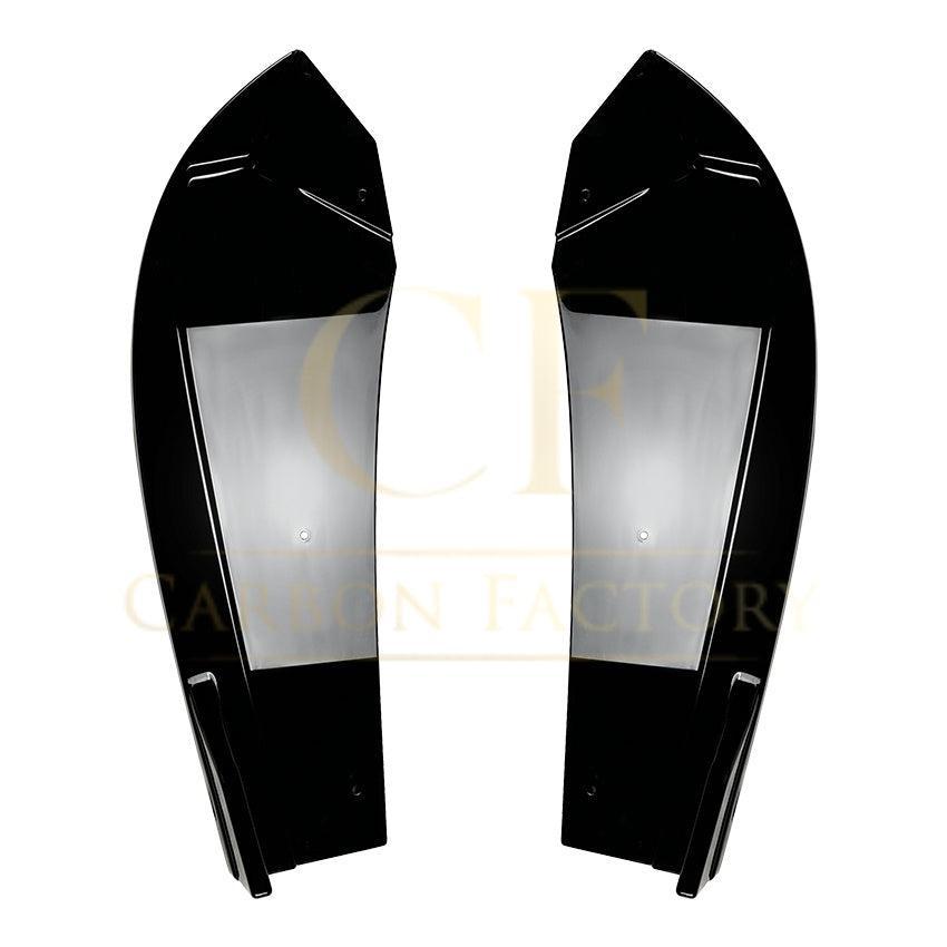 Gloss Black Rear Bumper Spats for BMW G02 X4 LCI 22-24-Carbon Factory