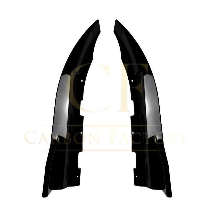 Gloss Black Rear Bumper Spats for BMW G26 4 Series 20-Present-Carbon Factory