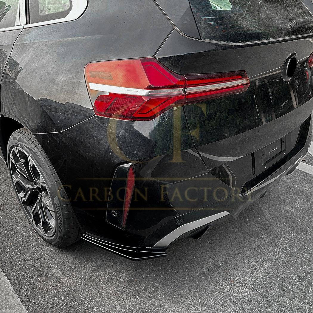 Gloss Black Rear Bumper Spats for BMW G45 X3 25-Present-Carbon Factory