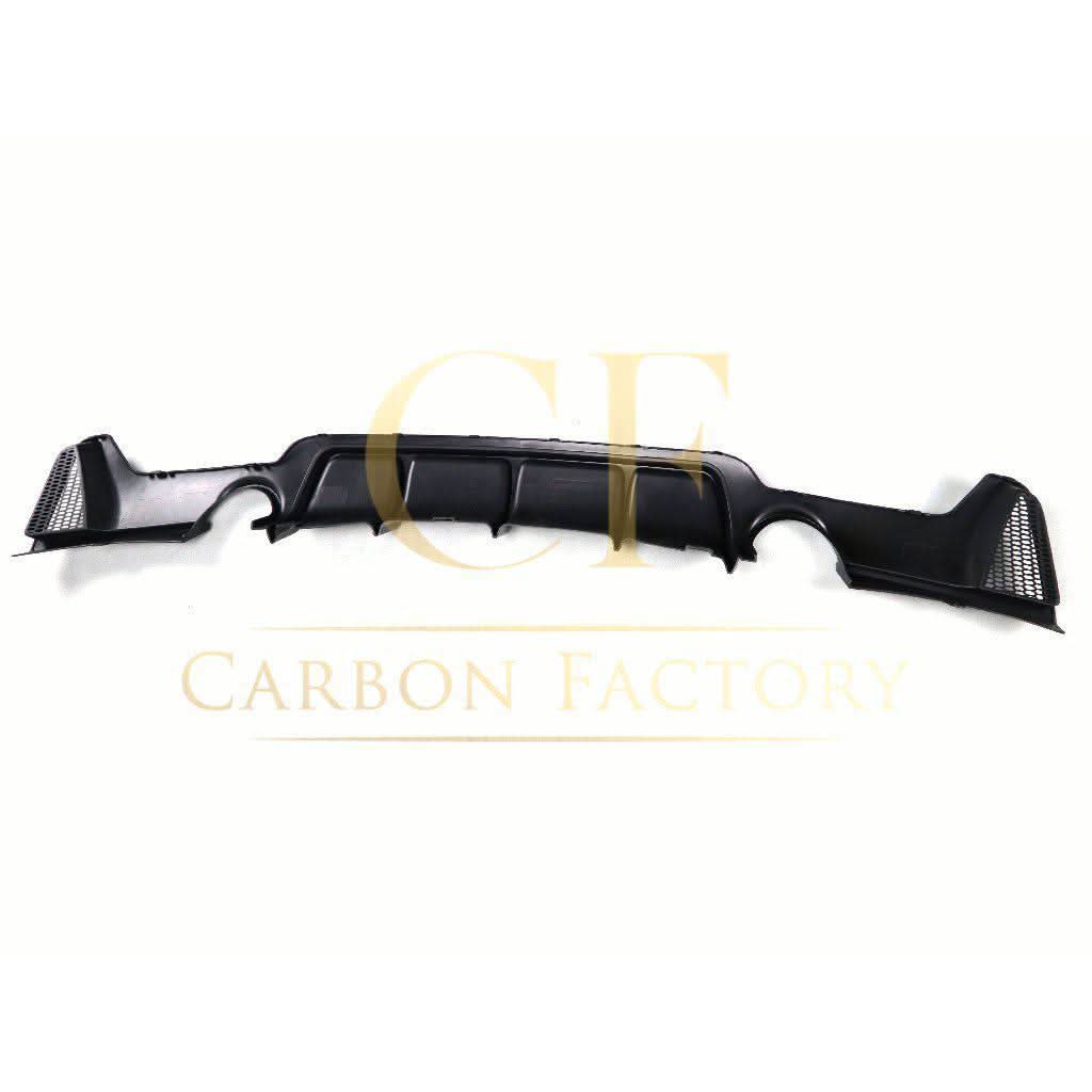 Gloss Black Rear Diffuser Dual Exhaust for BMW F32 F33 F36 4 Series 14-20 - Carbon Factory