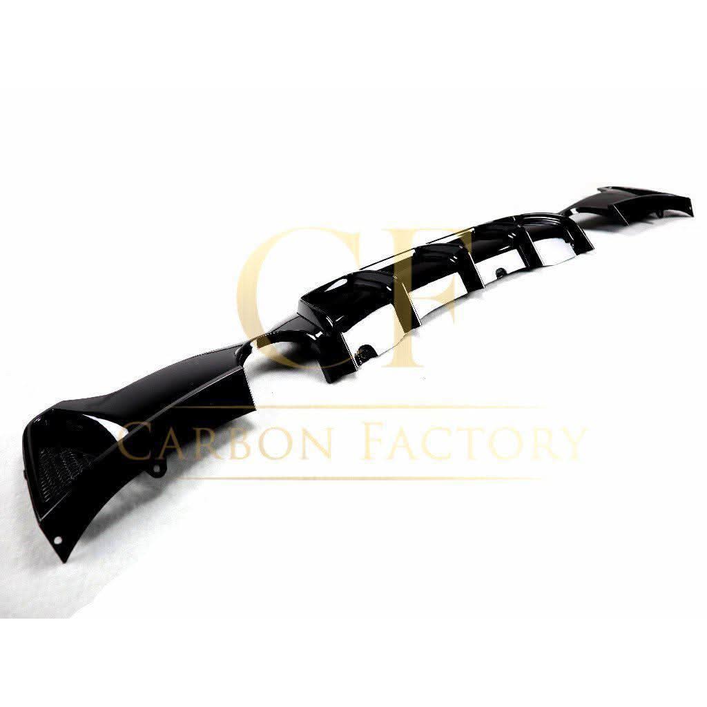 Gloss Black Rear Diffuser Dual Exhaust for BMW F32 F33 F36 4 Series 14-20 - Carbon Factory