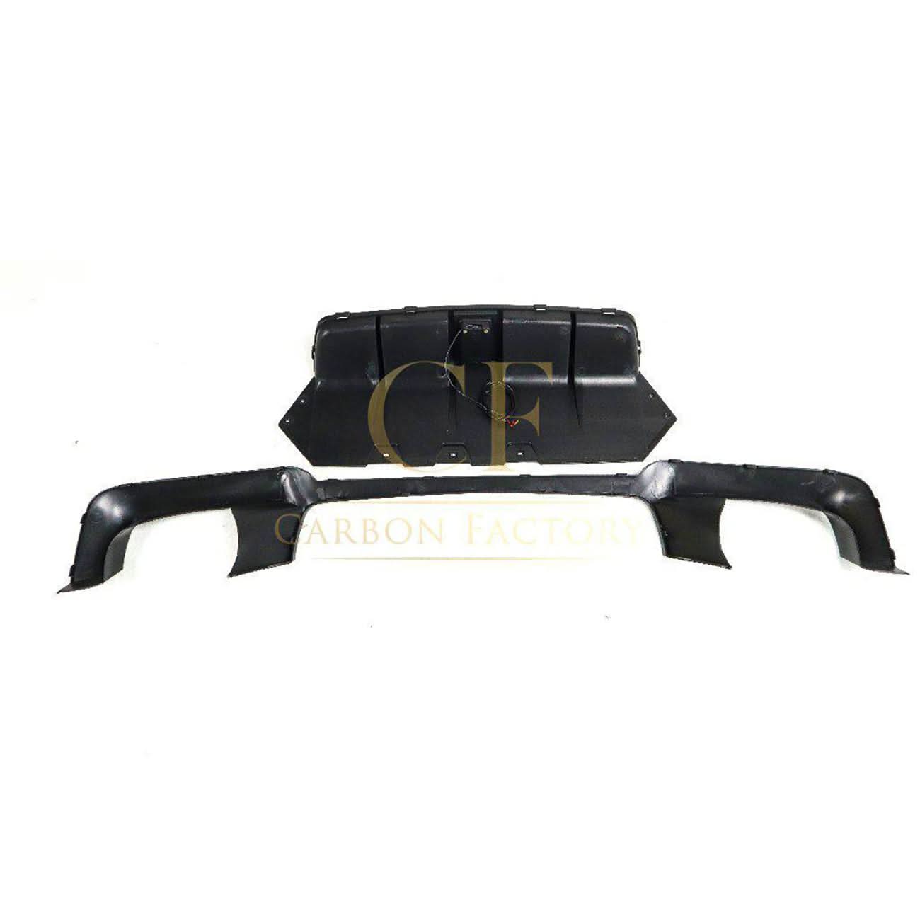 Gloss Black Rear Diffuser with LED Light for BMW F10 M5 10-17 - Carbon Factory