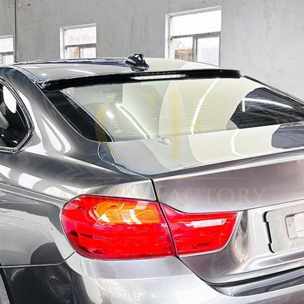Gloss Black Roof Spoiler for BMW F32 4 Series Coupe 14-20-Carbon Factory