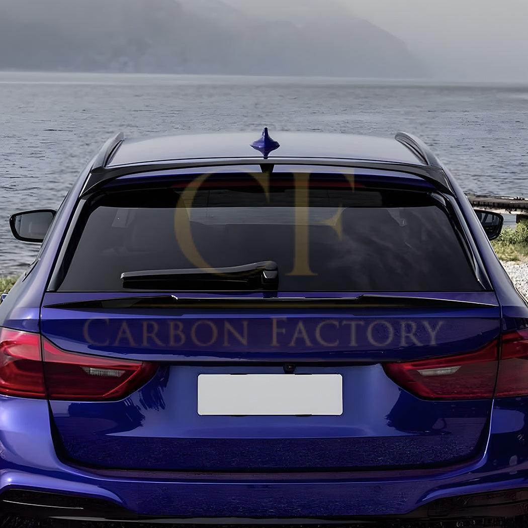 Gloss Black Roof Spoiler for BMW G31 5 Series Estate 17-24-Carbon Factory