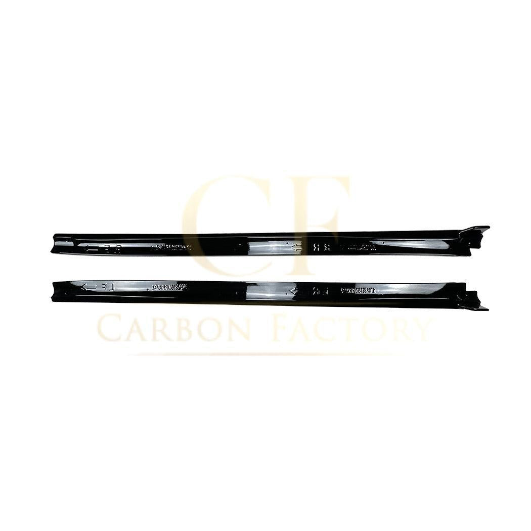 Gloss Black Side Skirts for BMW F16 X6 14-18-Carbon Factory