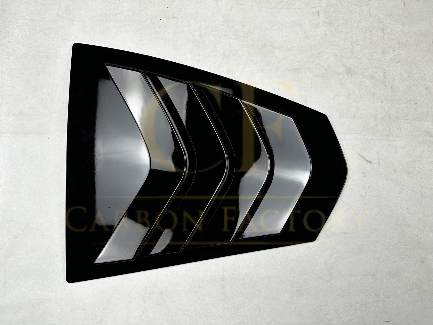 Gloss Black Window Louver Vents for BMW 3 Series G20 19-25-Carbon Factory