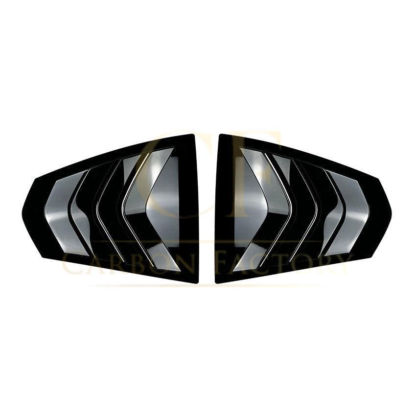 Gloss Black Window Louver Vents for BMW 3 Series G20 19-25-Carbon Factory