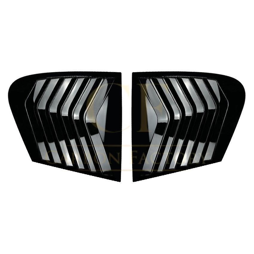 Gloss Black Window Louver Vents for BMW F20 F21 1 Series 11-19-Carbon Factory