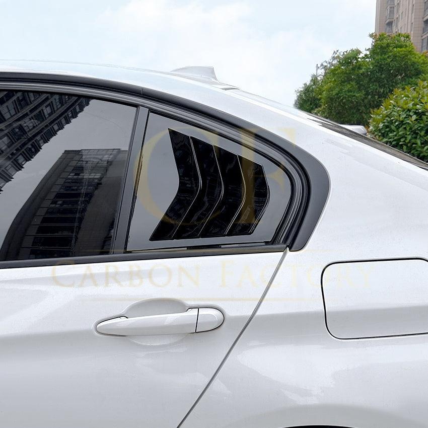 Gloss Black Window Louver Vents for BMW F30 F31 3 Series 12-19-Carbon Factory