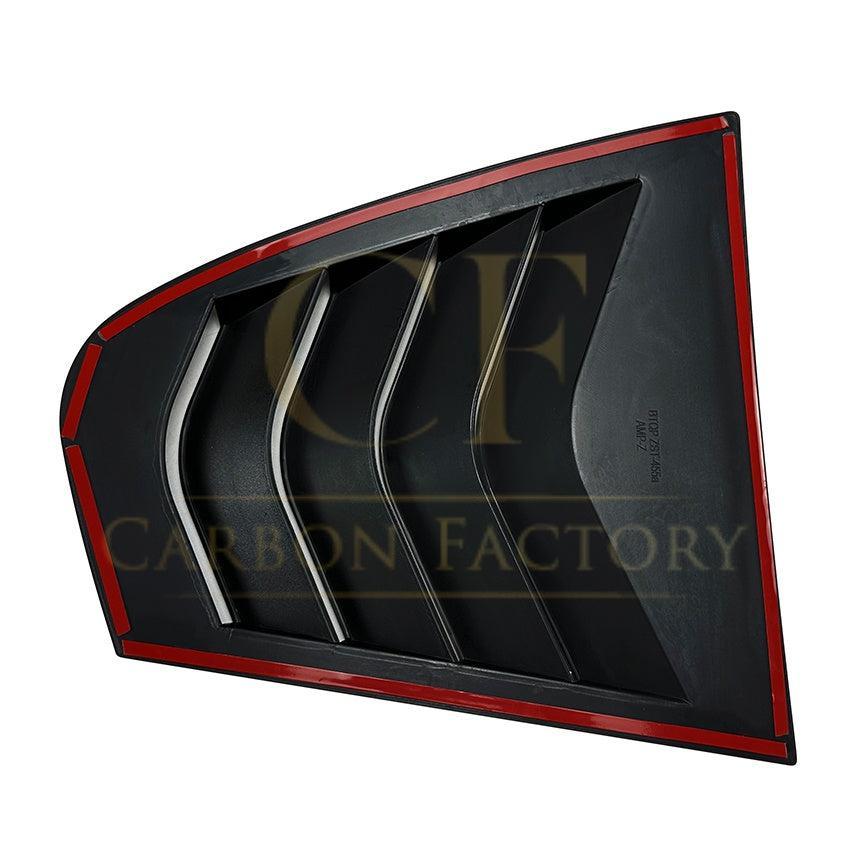 Gloss Black Window Louver Vents for BMW F30 F31 3 Series 12-19-Carbon Factory