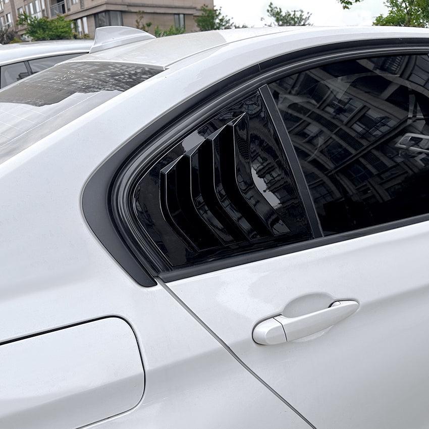 Gloss Black Window Louver Vents for BMW F30 F31 3 Series 12-19-Carbon Factory