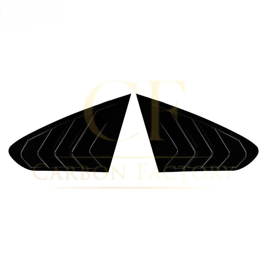 Gloss Black Window Louver Vents for BMW F36 4 Series Gran Coupe 14-20-Carbon Factory