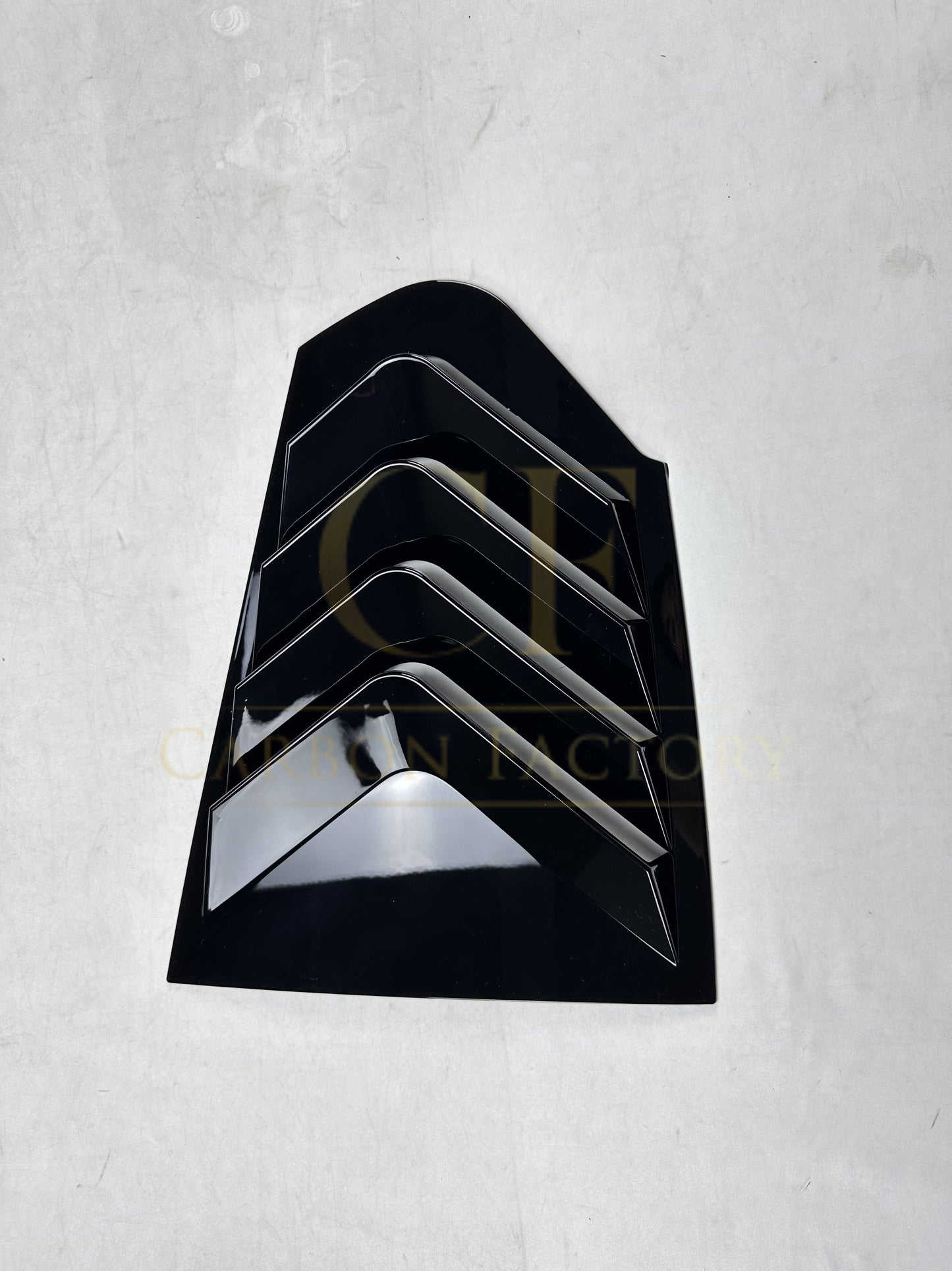 Gloss Black Window Louver Vents for BMW F40 1 Series 19-24-Carbon Factory