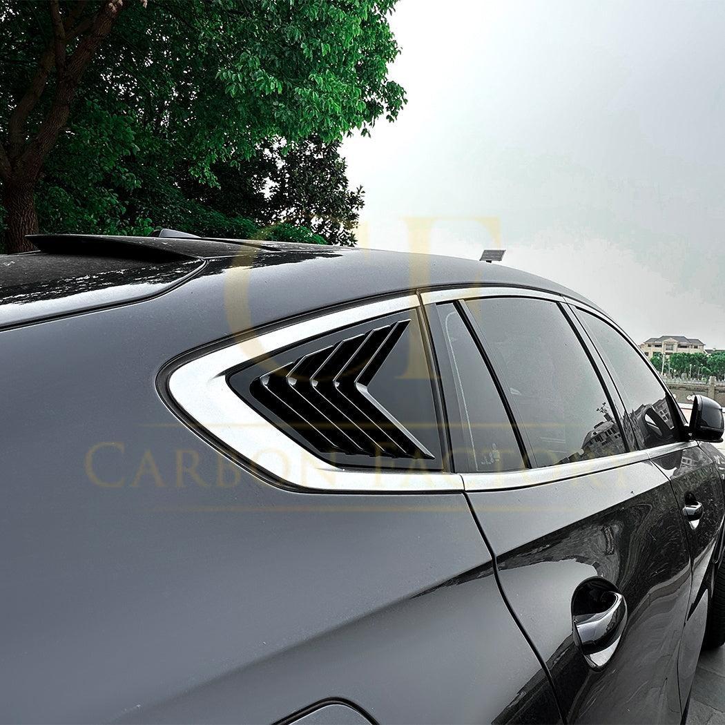 Gloss Black Window Louver Vents for BMW G06 X6 19-25-Carbon Factory