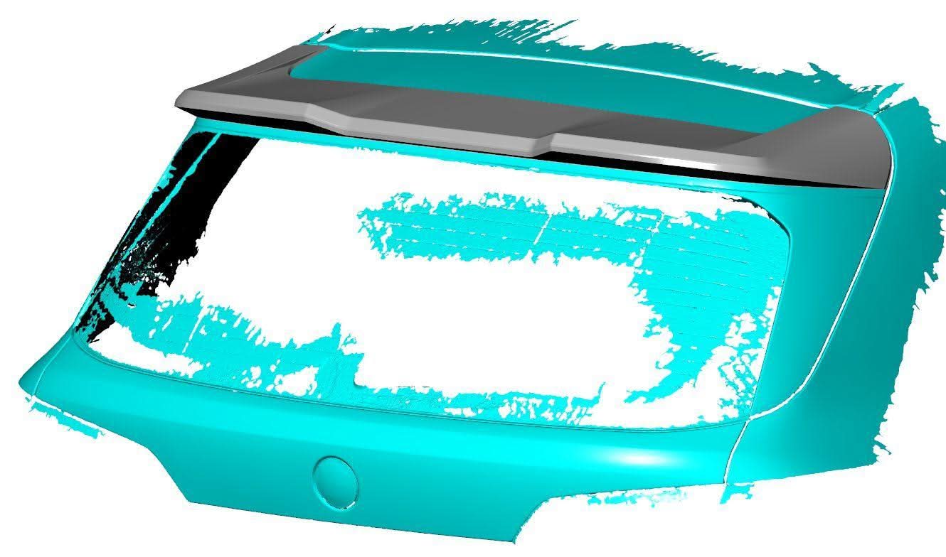 H Style Carbon Fibre Rear Spoiler for BMW G05 X5 19-25 - Carbon Factory