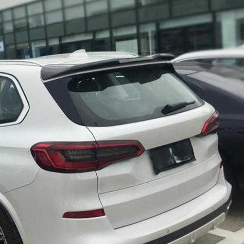H Style Carbon Fibre Rear Spoiler for BMW G05 X5 19-25 - Carbon Factory