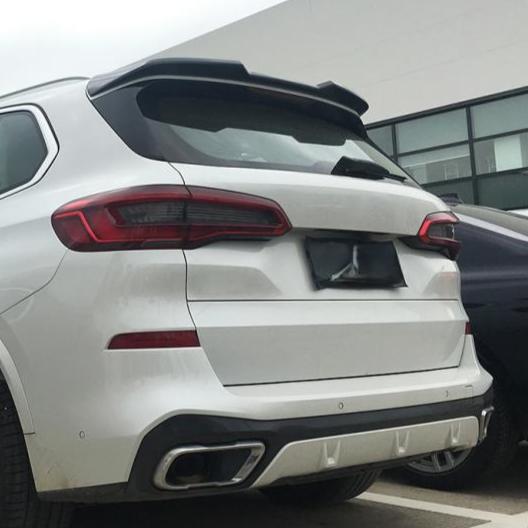 H Style Carbon Fibre Rear Spoiler for BMW G05 X5 19-25 - Carbon Factory