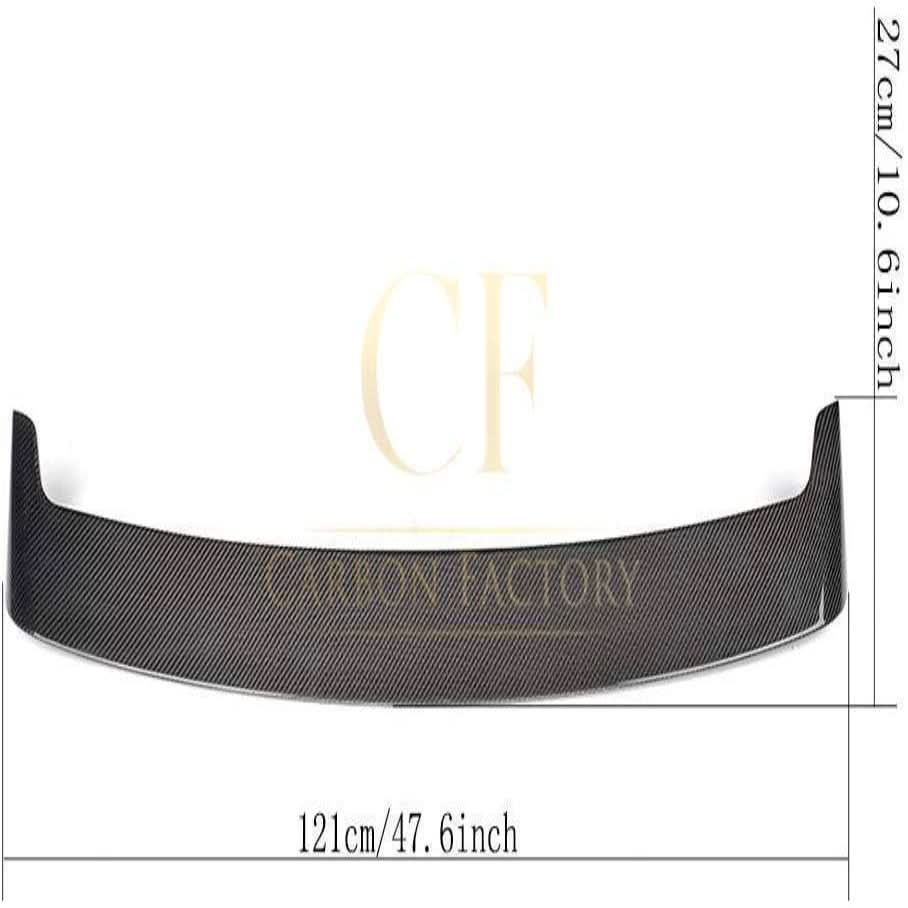 H Style Carbon Fibre Roof Spoiler for BMW F16 X6 F86 X6M 15-18 - Carbon Factory