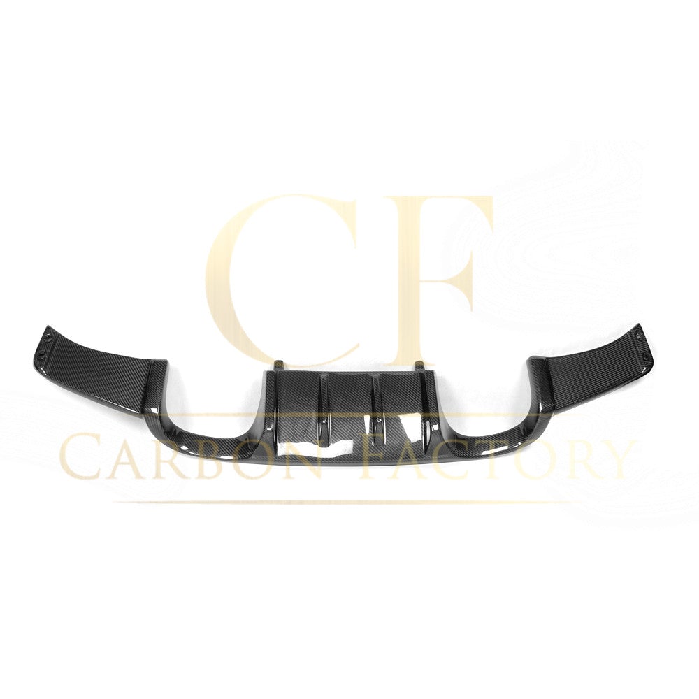 H1 Style Carbon Fibre Rear Diffuser for BMW E92 E93 M3 07-13-Carbon Factory